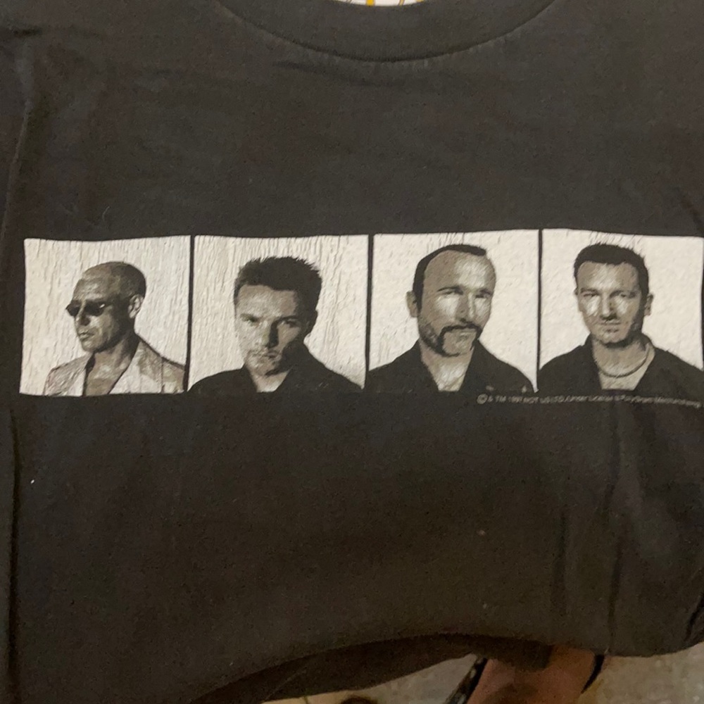 U2 Pop Tour 97 T-shirt XL Concert Tee
